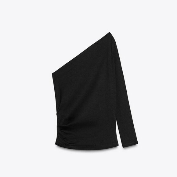 Drop-shoulder Long Sleeve Top - Picture 6 of 6